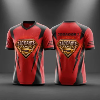 Camisa Gamer Vermelha