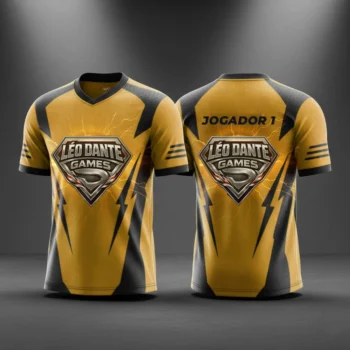 Camisa Gamer Amarela